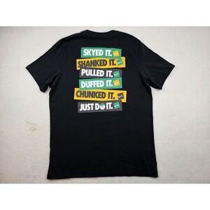 Nike Bad Golfer Just Do It Golf‎ Slang Shirt Mens L Double-sided Crewneck